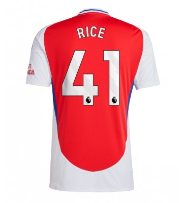 Arsenal Declan Rice #41 Primera Equipación 2024-25 Manga Corta